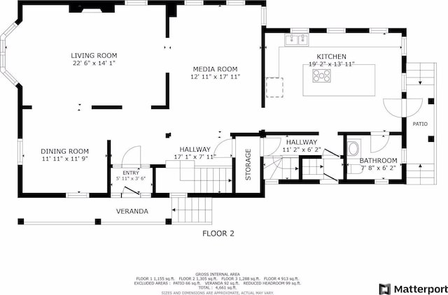 776 Summit Ave, Saint Paul, MN 55105 - view of property floor plan