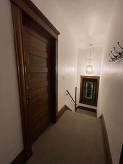 2204 Girard Ave S, Minneapolis, MN 55405 - hall featuring an upstairs landing