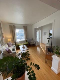 2204 Girard Ave S, Minneapolis, MN 55405 - living room with healthy amount of natural light and wood finished floors