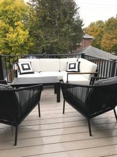 2204 Girard Ave S, Minneapolis, MN 55405 - wooden deck with an outdoor living space