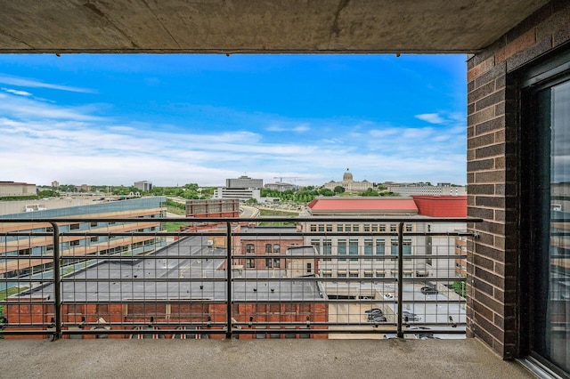26 10th St W Unit 1108, Saint Paul, MN 55102 - balcony with a city view