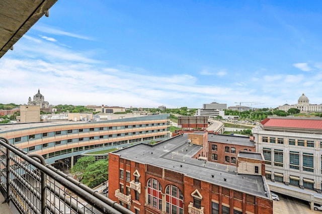 26 10th St W Unit 1108, Saint Paul, MN 55102 - balcony featuring a view of city