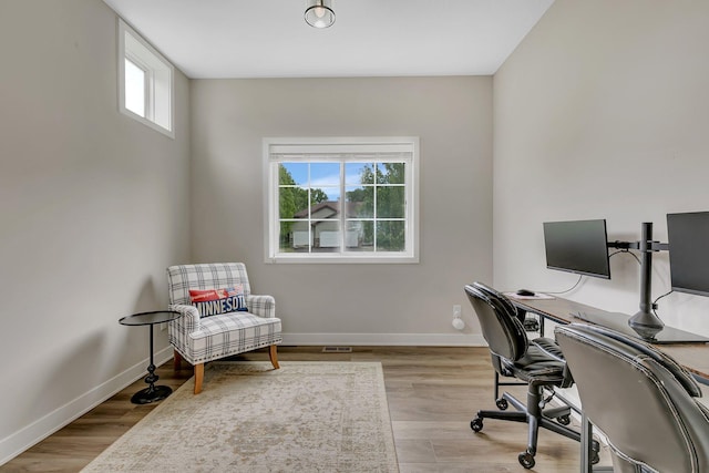1715 Par Ln, Buffalo, MN 55313 - office featuring baseboards and wood finished floors
