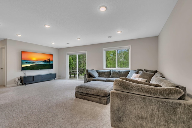 1715 Par Ln, Buffalo, MN 55313 - carpeted living room featuring recessed lighting and baseboards