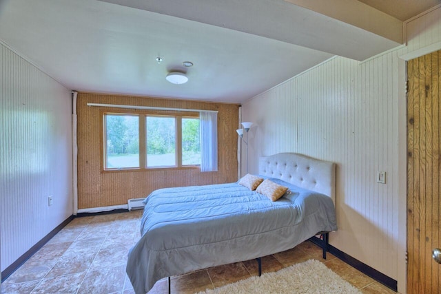 417 Main St S, Aurora, MN 55705 - bedroom featuring baseboards and baseboard heating