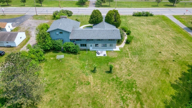 417 Main St S, Aurora, MN 55705 - aerial view of property and surrounding area