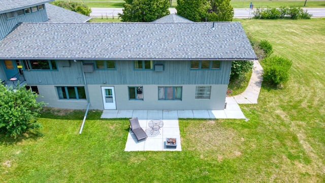 417 Main St S, Aurora, MN 55705 - view from above of property