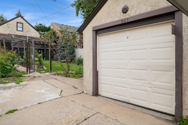 241 Queen Ave S, Minneapolis, MN 55405 - garage with a gate