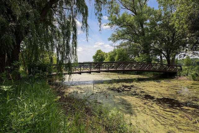 1418 Payne Ave, Saint Paul, MN 55130 - view of yard with a water view