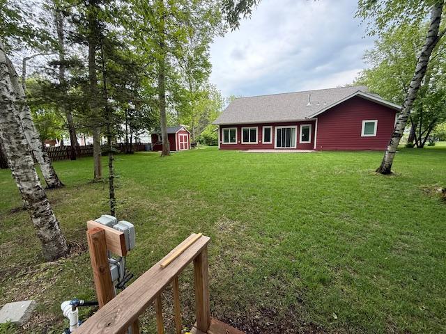 6207 Lagoon Dr NE, Bemidji, MN 56601 - view of green lawn