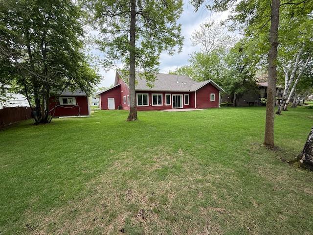 6207 Lagoon Dr NE, Bemidji, MN 56601 - view of green lawn