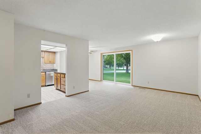 6251 Magda Dr Unit B, Maple Grove, MN 55369 - unfurnished living room with light carpet and baseboards