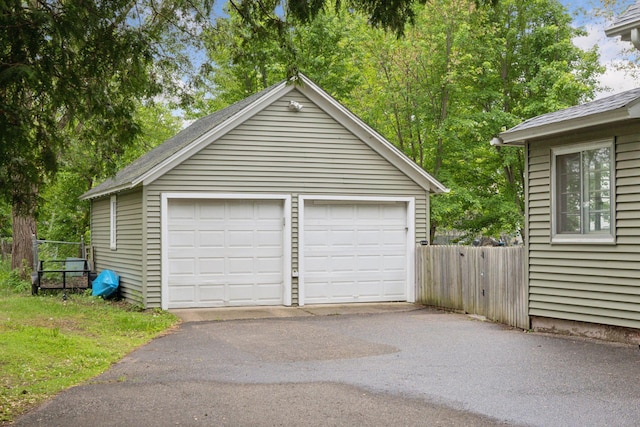 332 2nd St, New Richmond, WI 54017 - view of detached garage