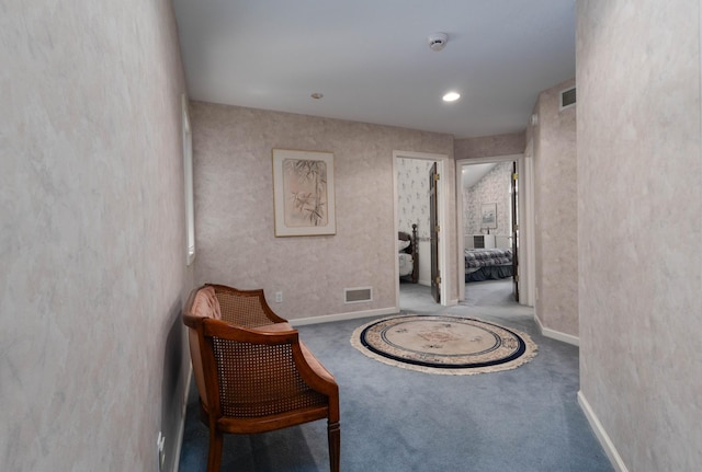 6323 Timber Trl, Edina, MN 55439 - hallway featuring carpet and baseboards