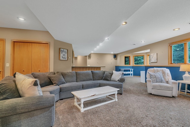 8081 45th Ave SW, Raymond, MN 56282 - carpeted living area featuring recessed lighting
