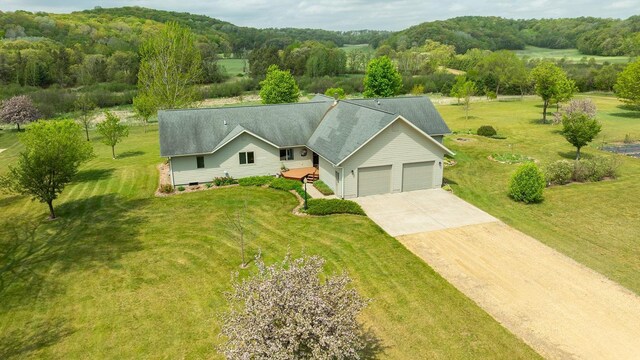 N12011 County Road Ss, Otter Creek Twp, WI 54772 - aerial view of property and surrounding area