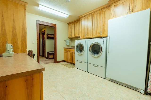 N12011 County Road Ss, Otter Creek Twp, WI 54772 - laundry area featuring cabinet space and washing machine and dryer