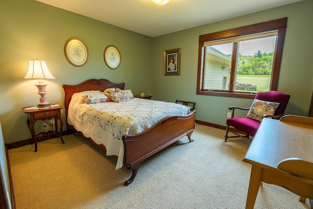 N12011 County Road Ss, Otter Creek Twp, WI 54772 - bedroom featuring light colored carpet and baseboards