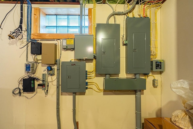 N12011 County Road Ss, Otter Creek Twp, WI 54772 - utility room featuring electric panel