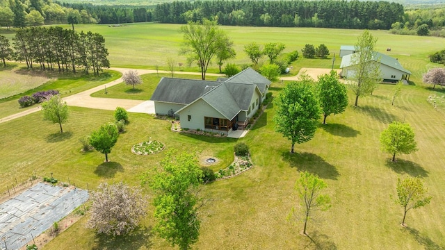 N12011 County Road Ss, Otter Creek Twp, WI 54772 - aerial view of property and surrounding area