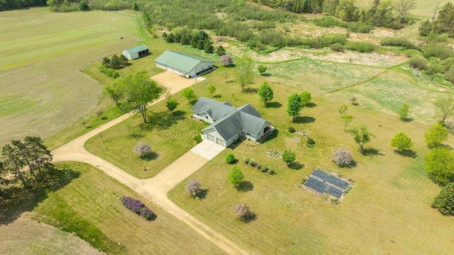 N12011 County Road Ss, Otter Creek Twp, WI 54772 - aerial overview of property's location with rural landscape