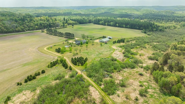 N12011 County Road Ss, Otter Creek Twp, WI 54772 - overview of rural landscape featuring a forest