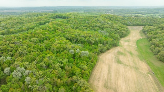 N12011 County Road Ss, Otter Creek Twp, WI 54772 - aerial view of a heavily wooded area