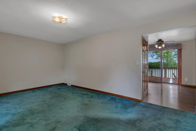 16736 County Road 49, Cold Spring, MN 56320 - carpeted spare room with baseboards and a ceiling fan