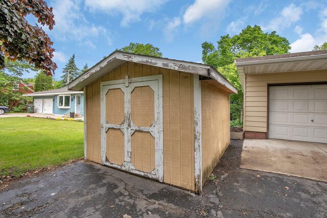 16736 County Road 49, Cold Spring, MN 56320 - view of shed featuring a garage