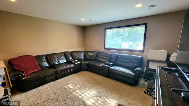 9695 Independence Cir Unit 4, Chanhassen, MN 55317 - carpeted living room featuring recessed lighting