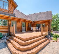 10719 Lumberjack Rd NW, Alaska Twp, MN 56667 - view of deck