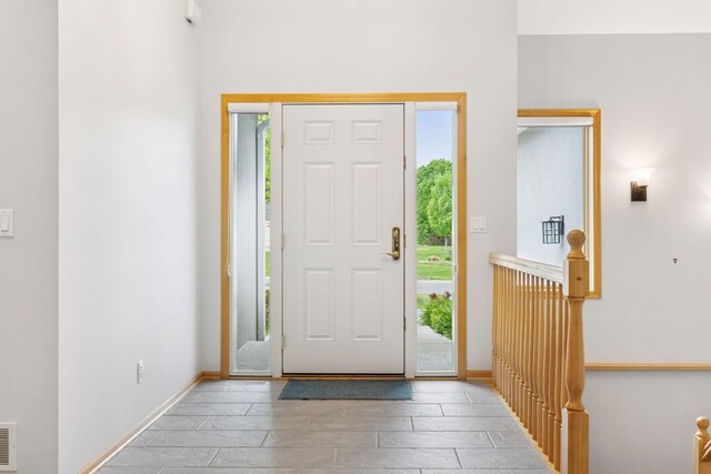 9536 Windflower Pl, Champlin, MN 55316 - foyer with baseboards