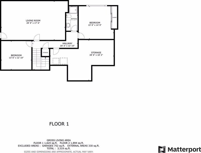 9536 Windflower Pl, Champlin, MN 55316 - room layout