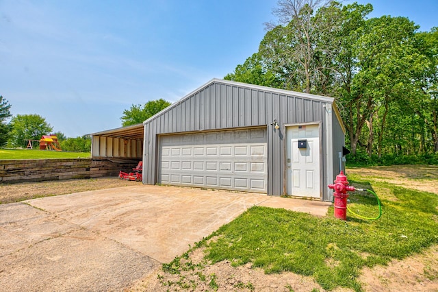 1970 Saint Croix Trl N, West Lakeland Twp, MN 55082 - garage featuring a detached garage