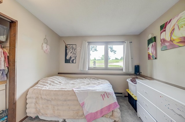 1970 Saint Croix Trl N, West Lakeland Twp, MN 55082 - carpeted bedroom with baseboard heating