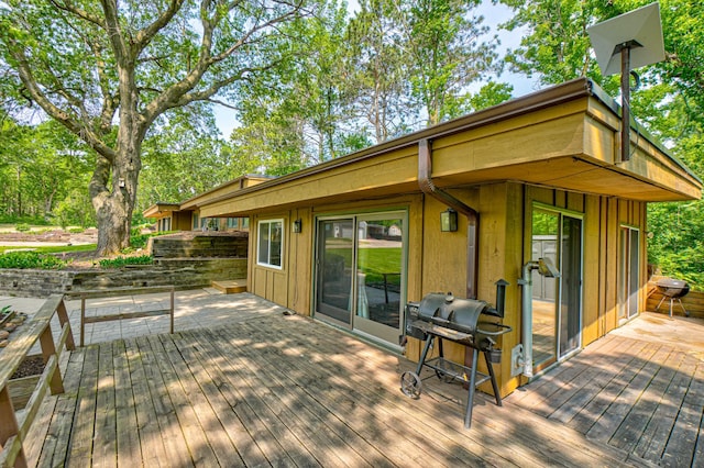 1970 Saint Croix Trl N, West Lakeland Twp, MN 55082 - deck with a grill