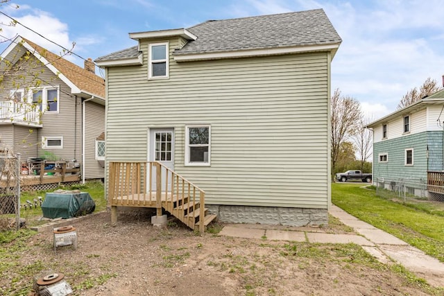 319 60th Ave W, Duluth, MN 55807 - rear view of house with roof with shingles