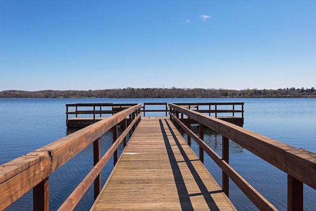 605 Stubbs Bay Rd, Orono, MN 55356 - dock area with a water view