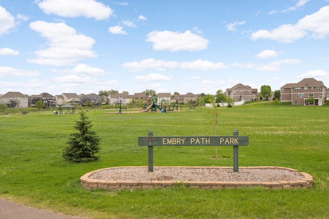 15239 Embry Path, Apple Valley, MN 55124 - view of property's community with a residential view and a yard