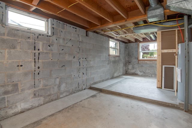 619 Aspen Ave S, Amery, WI 54001 - below grade area featuring concrete block wall