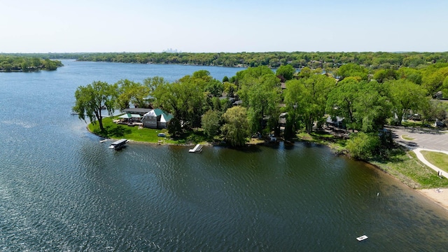 364 Owasso Blvd N, Shoreview, MN 55126 - aerial view of a large body of water