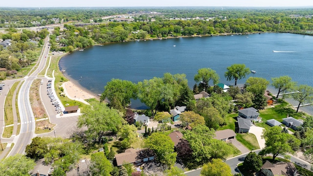 364 Owasso Blvd N, Shoreview, MN 55126 - aerial perspective of suburban area featuring a large body of water