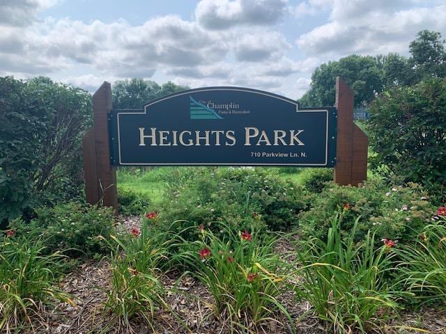701 Parkview Ln N, Champlin, MN 55316 - view of community sign