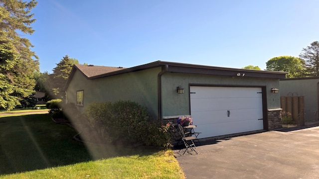210 10th Ave N # 1, Cold Spring, MN 56320 - garage with asphalt driveway