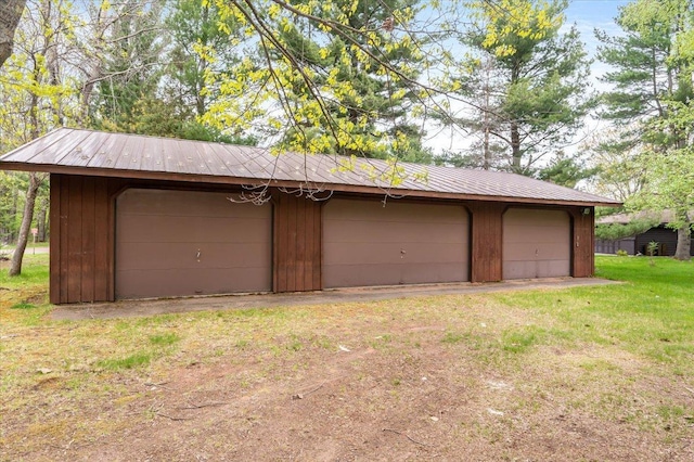 11567 S Lake Blvd, Lake Nebagamon, WI 54849 - view of detached garage