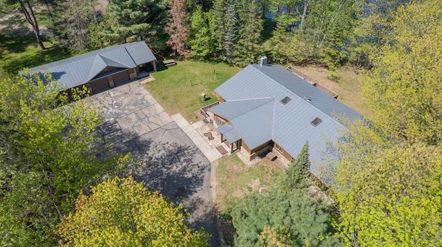 11567 S Lake Blvd, Lake Nebagamon, WI 54849 - view from above of property