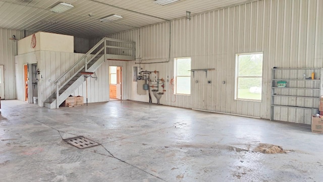 8848 Leander Rd, Angora Twp, MN 55723 - garage with metal wall