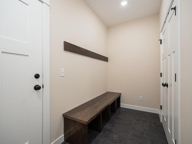 20666 Tamarack St NW, Oak Grove, MN 55011 - mudroom featuring baseboards and recessed lighting