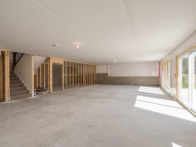 20666 Tamarack St NW, Oak Grove, MN 55011 - below grade area featuring stairs