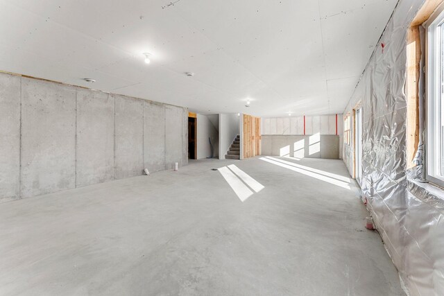 1708 Misty Cir, Buffalo, MN 55313 - below grade area with stairs and healthy amount of natural light